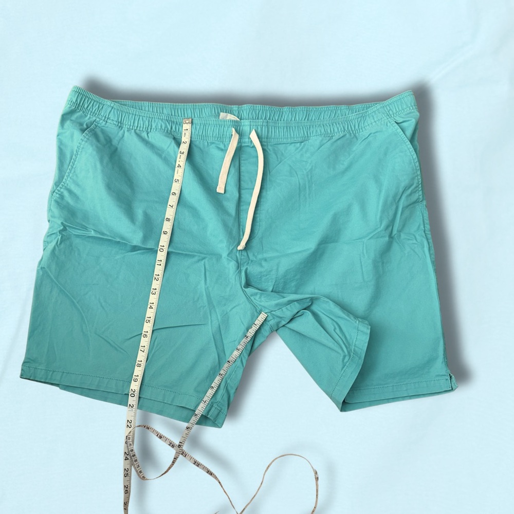 Goodfellow & Co Men's Aqua Shorts - Picture 2 of 4